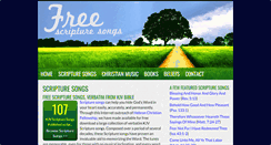 Desktop Screenshot of freescripturesongs.org
